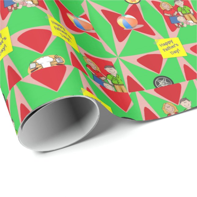 Father's Day Wrapping Paper (Roll Corner)