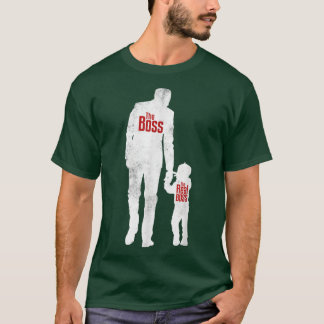Fathers DayFor Dad The Boss The Real Boss Vintage  T-Shirt