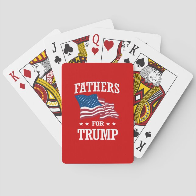 FATHERS FOR TRUMP PLAYING CARDS (Back)