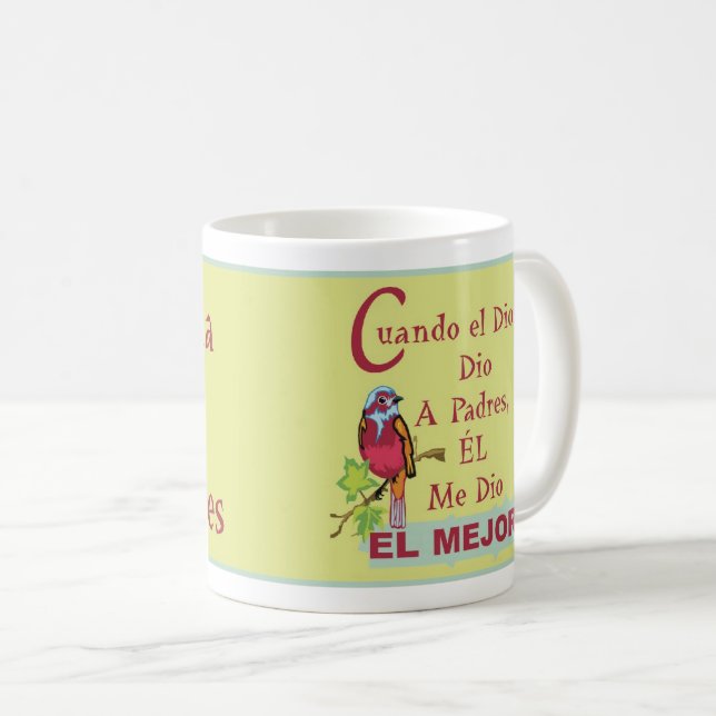 Fathers -  When God Gave Esp Coffee Mug (Front Right)
