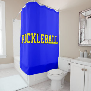 FAthletic Bright Yellow PICKLEBALL On Vivid Blue