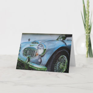Fathres day card for old car buffs
