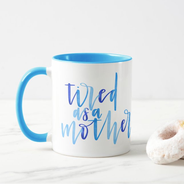 Fatigué comme tasse de mère (Avec donut)