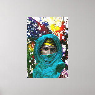 Fatima by Michael Moffa Canvas Print