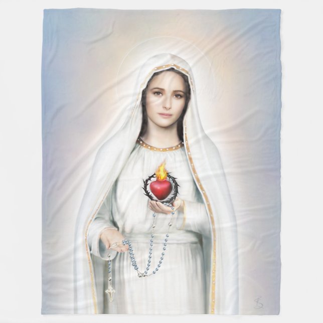 Fatima, couverture impeccable d'ouatine du coeur (Devant)
