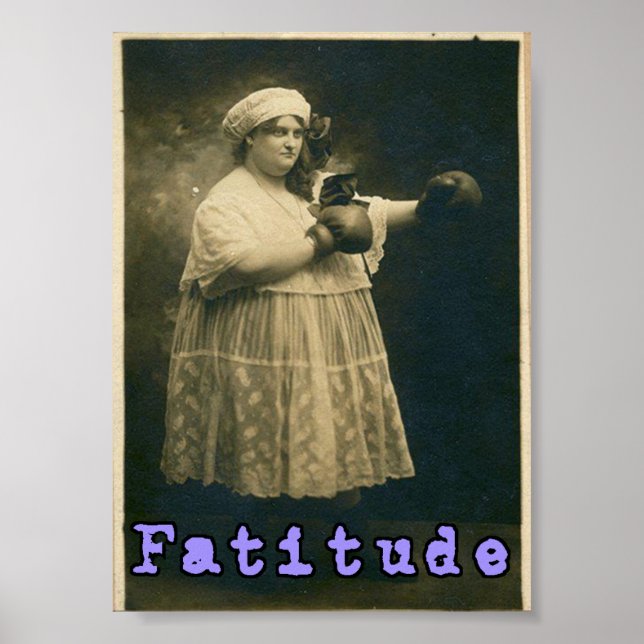Fatitude! Poster (Front)