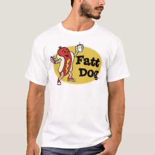 Fatt Dog Badge Logo Tee (front only)