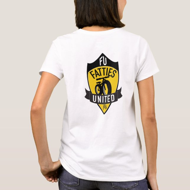 Fatties a uni - le T-shirt des femmes (Dos)