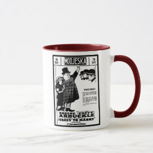 Fatty Arbuckle CRAZY TO MARRY 1921 Mug