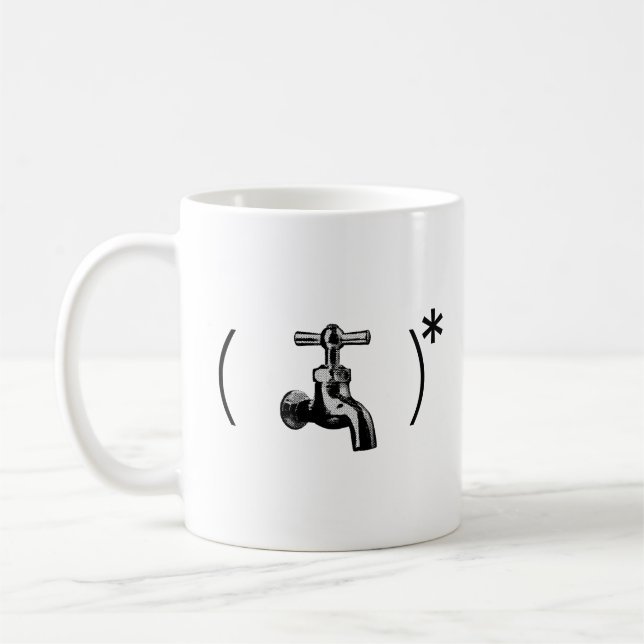 Faucet Coffee Mug (Left)