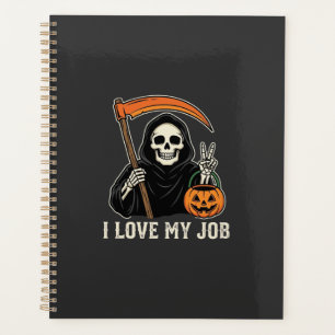 Faucheur J'aime Mon Travail Design Halloween