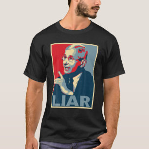 Fauci Liar Lied Vintage Retro Anthony Fauci Is Not T-Shirt