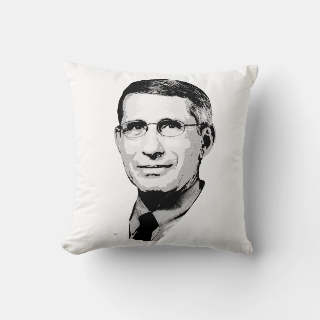 FAUCI THROW PILLOW (Front)