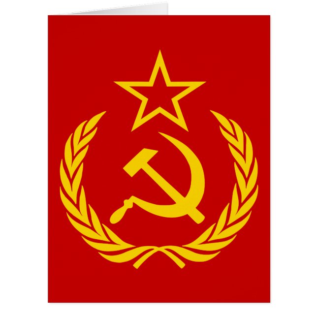 Faucille et marteau, URSS, CCCP, communisme (Devant)