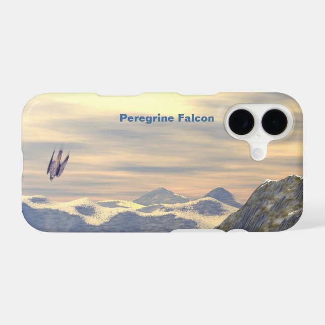 Faucon pèlerin à vitesse terminale (Verso (Horizontal))