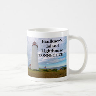 Faulkner's Island Lighthouse, Connecticut Mug