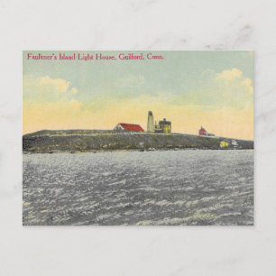 Faulkner's Island Vintage Post Card