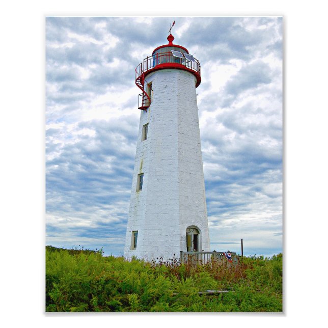 Faulners Island Lighthouse, CT Photo Print (Devant)
