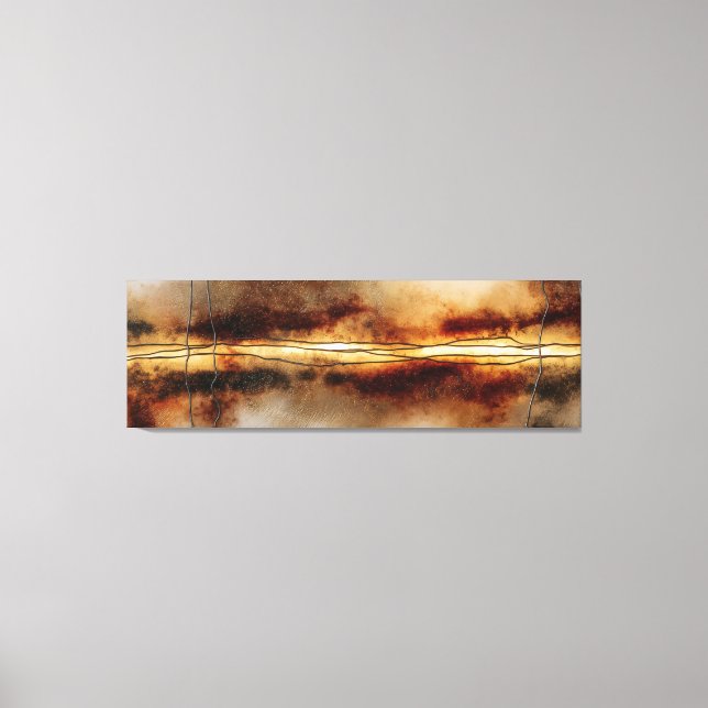 Faultline of Light Canvas Print (Front)