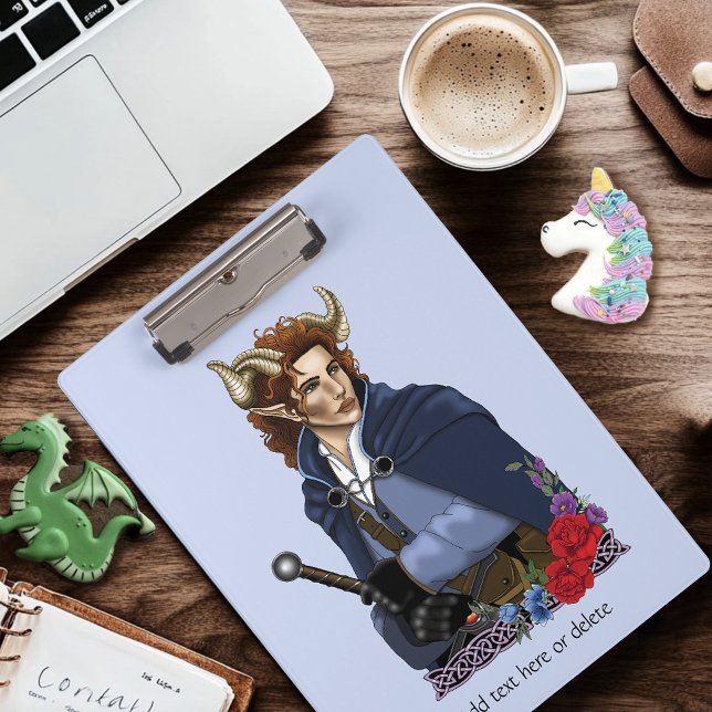 Faun Horned Fae Fantasy  Clipboard (Creator Uploaded)