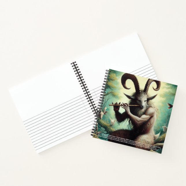 Faun Pan Notebook (Inside)