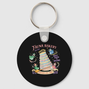 Fauna Bakery Magical Cake Fantasy Cute Fairy Vibes Keychain