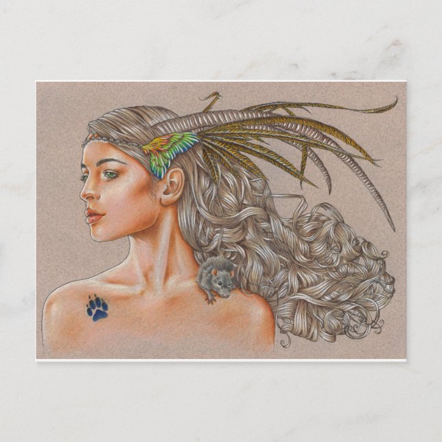 "Fauna" postcard (Front)