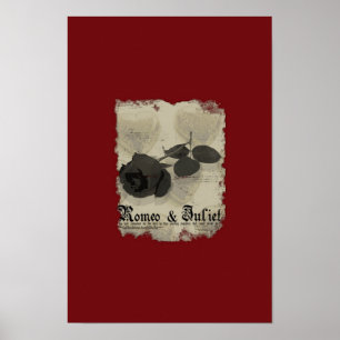 Fausse affiche de Romeo et de Juliet