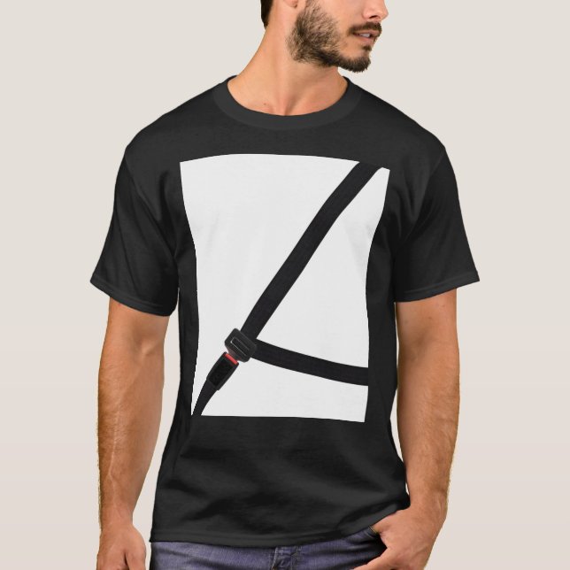 Fausse ceinture de sécurité Graphic T-shirt (Devant)