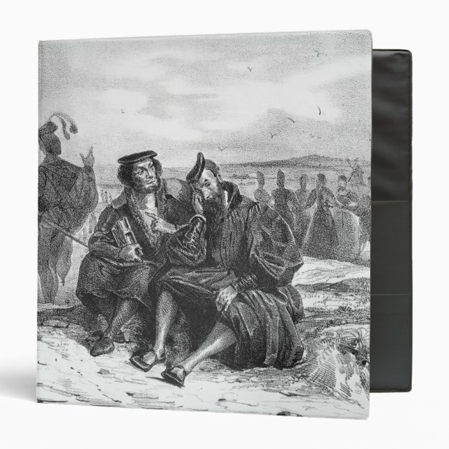 Faust and Wagner in conversation Binder (Front/Inside)