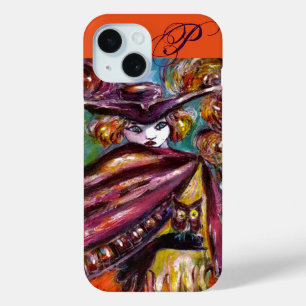 FAUST / Mysterious Mask ,Tricorn and Owl Monogram iPhone 15 Case
