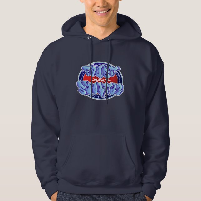 FAUST & SHORTEE GRAF LOGO Basic Hooded Sweatshirt (Front)