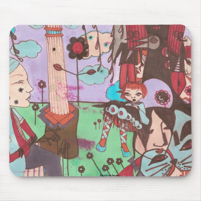 faustine surrealistic mousepad (Front)