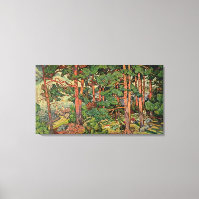 Fauve Landscape, 1910 Canvas Print (Front)