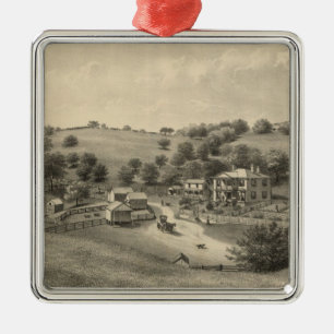 Fauver residence metal ornament