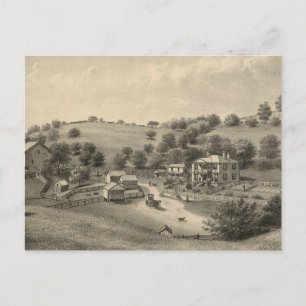 Fauver residence postcard