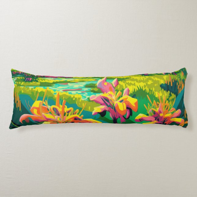 Fauvism Art Style Lillie’s 2 Body Pillow (Front)