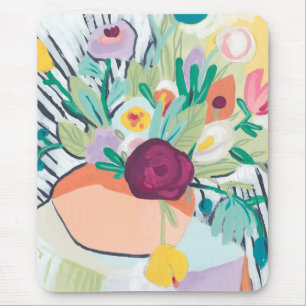 Fauvist Floral II Mouse Pad