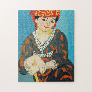 Fauvist Woman Poirtrait,  JigSaw Jigsaw Puzzle