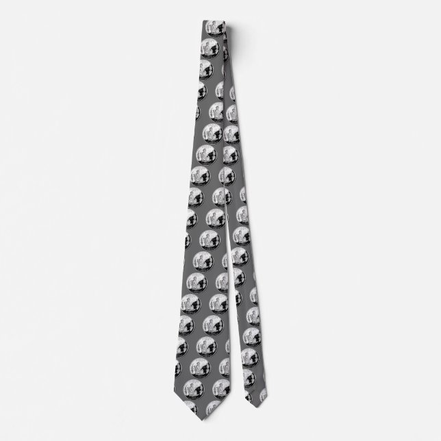 Faux Alabama State Quarter Spirit of Courage Tie (Front)