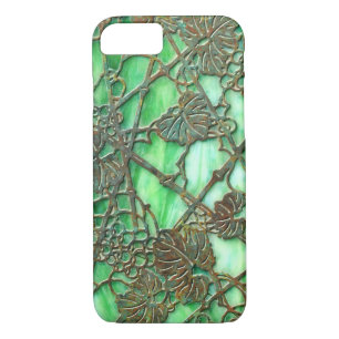 Faux Antique Stained Glass Grapevine Case-Mate iPhone Case