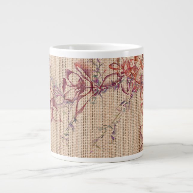 Faux Bamboo Original Art Giant Mug (Front)