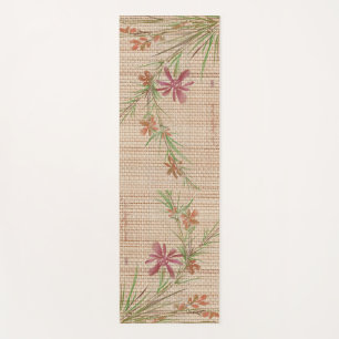 Faux Bamboo Original Art Yoga Mat