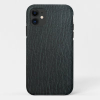 Faux Black Leather Texture