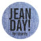 Faux Blue Jeans Casual Day Stickers