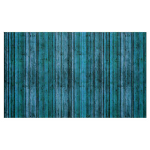 Faux Blue Rustic Wood Fabric