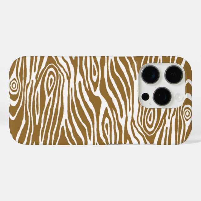 Faux Bois Case-Mate iPhone Case (Back (Horizontal))