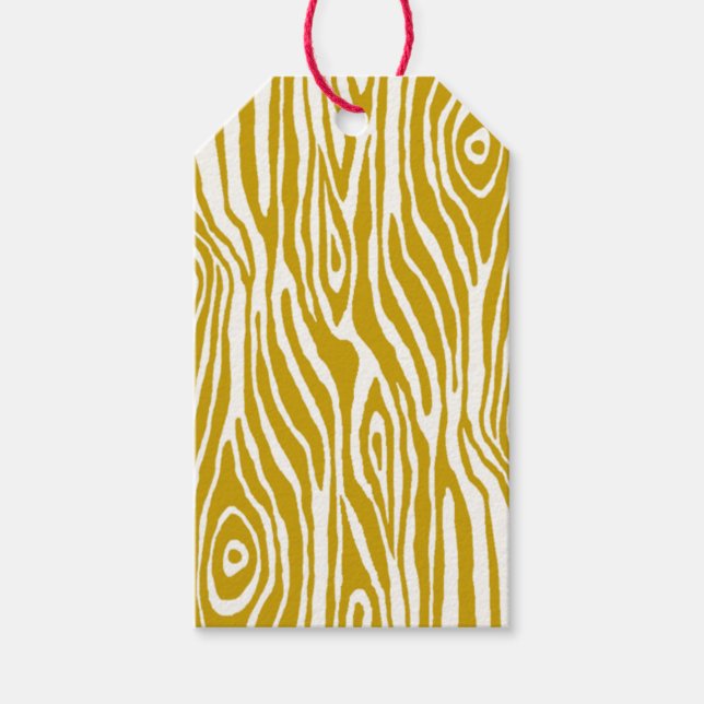 Faux Bois Gift Tags (Front)