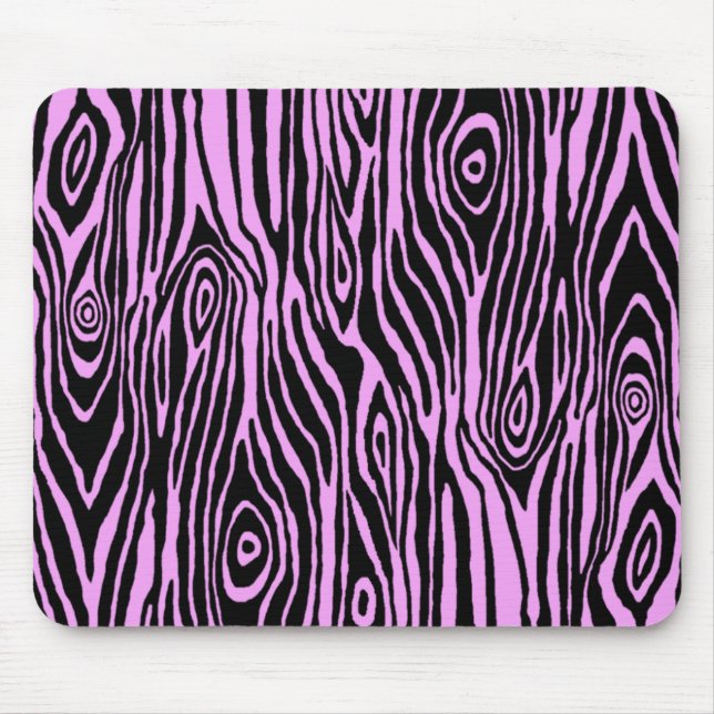 Faux Bois Mouse Pad (Front)