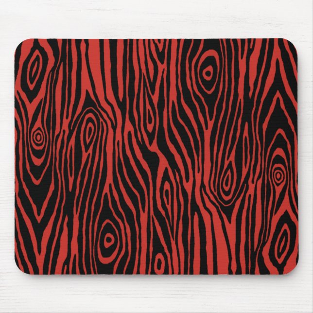 Faux Bois Mouse Pad (Front)